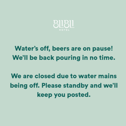Water Closure 